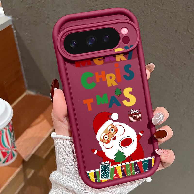 Google Pixel 8A - Capa protetora macia com padrão de