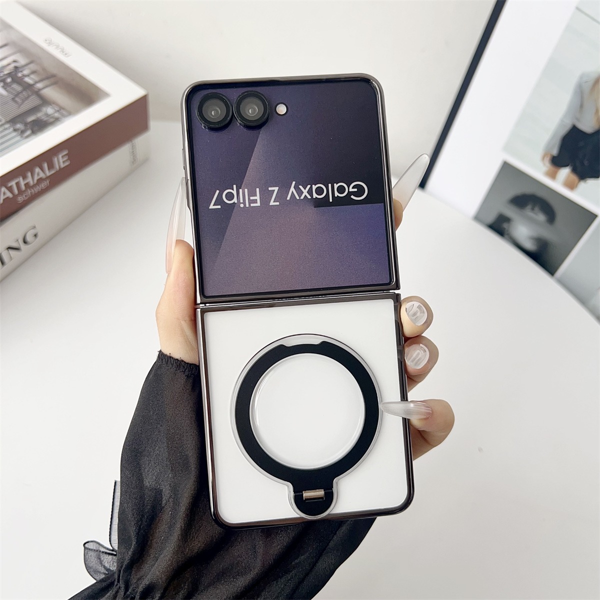 Phone Ring Holder - Capa de Telefone com Suporte Giratório