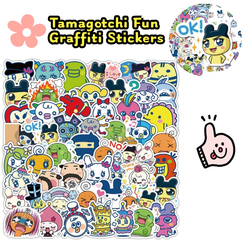 Phone Accessories Items - Adesivos Tamagotchi Japoneses, Animais Eletrônicos Mametchi