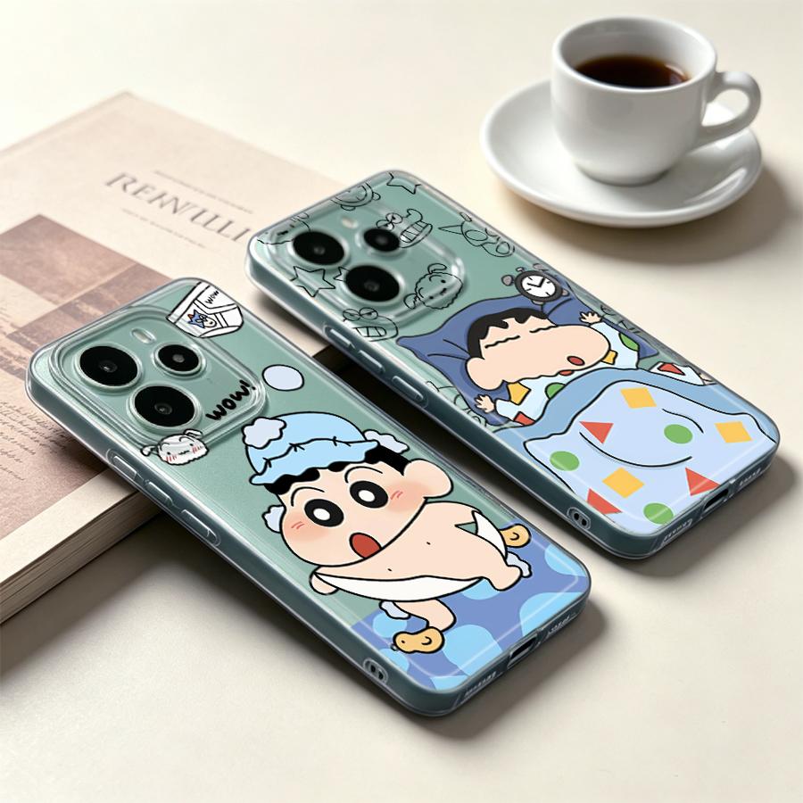 Xiaomi Phone Accessories - Capa Fofa Shin-Chan para Xiaomi Redmi
