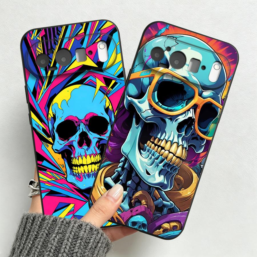 Capa Neon Pop Art Skull para G - Google Pixel 8A avaliação e preço