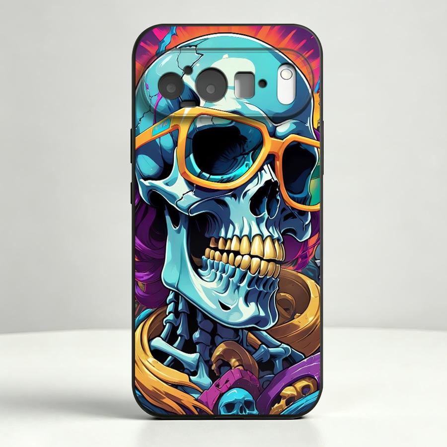 Capa Neon Pop Art Skull para G - Google Pixel 8A avaliação e preço