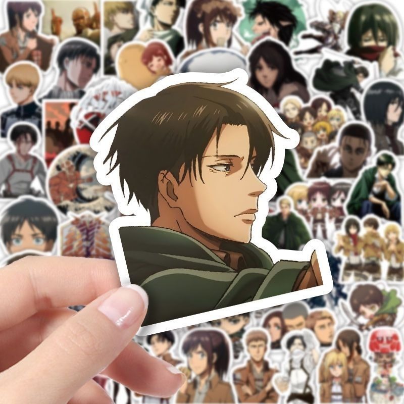 60 Adesivos de Anime Attack on - Phone Accessories Items avaliação e preço