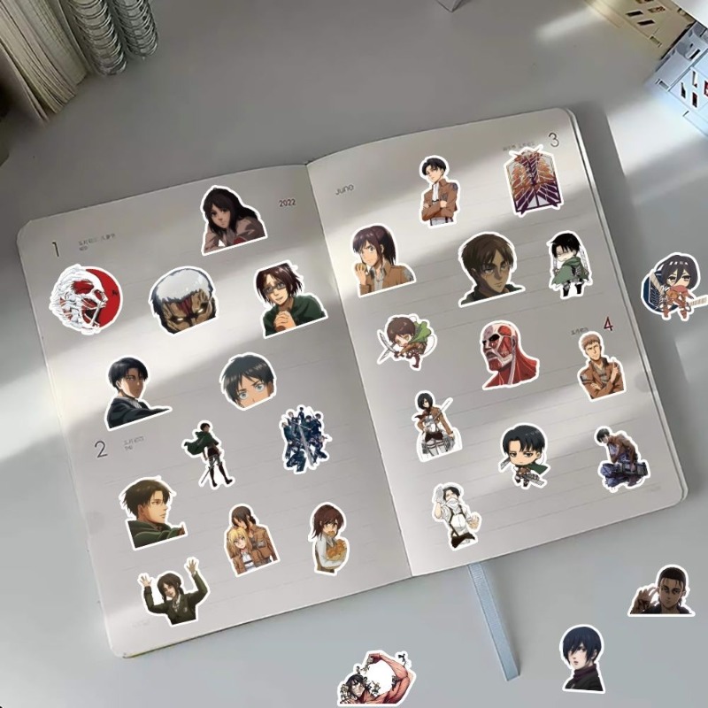 60 Adesivos de Anime Attack on - Phone Accessories Items avaliação e preço
