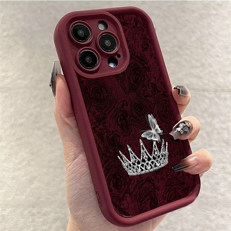 Capa de Telefone Rosa Vermelha - Apple Iphone 15 Pro Max avaliação e preço