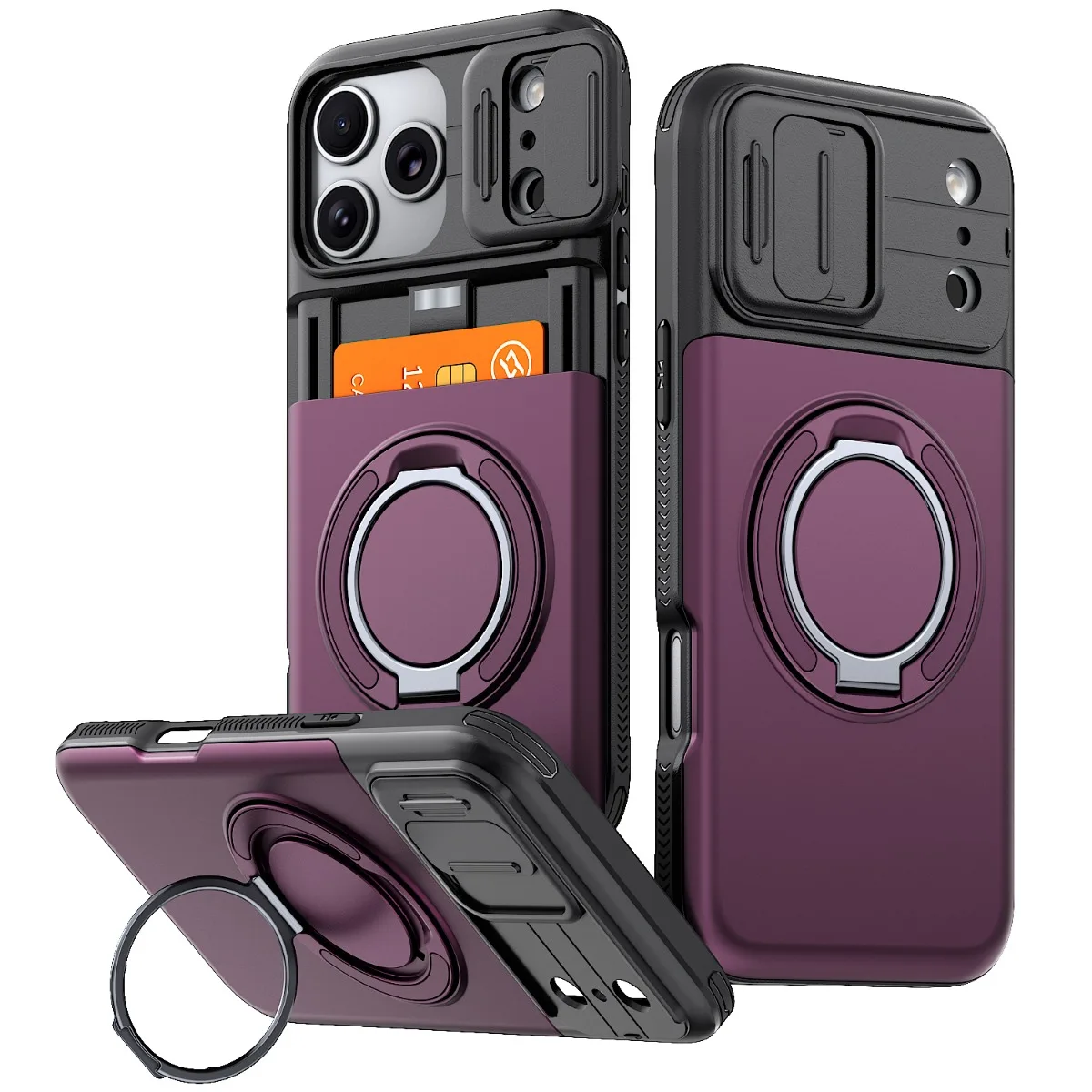 Capa de Telefone Luxuosa PC+TP - Phone Ring Holder avaliação e preço