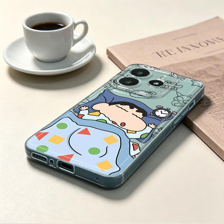 Capa Fofa Shin-Chan para Xiaom - Xiaomi Phone Accessories avaliação e preço